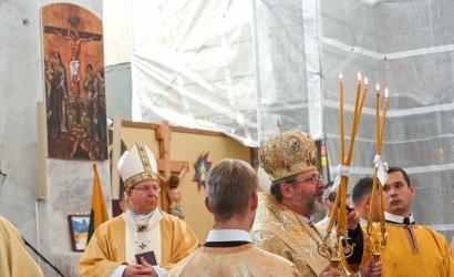 Блаженніший Святослав на святкуванні Ювілею святого Йосафата у Вільнюсі